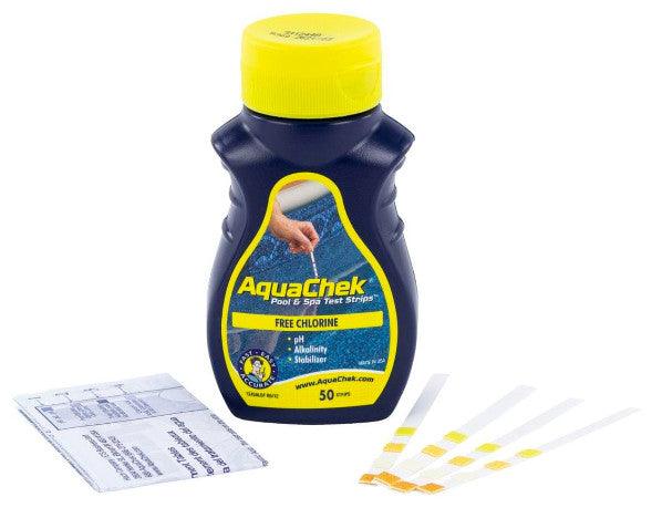 Aquachek pool & spa test strips