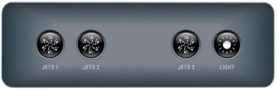 Sticker Bedieningspaneel 3 Pompen TP600