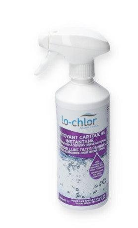 Lo-chlor onmiddellijke filter reiniger spray