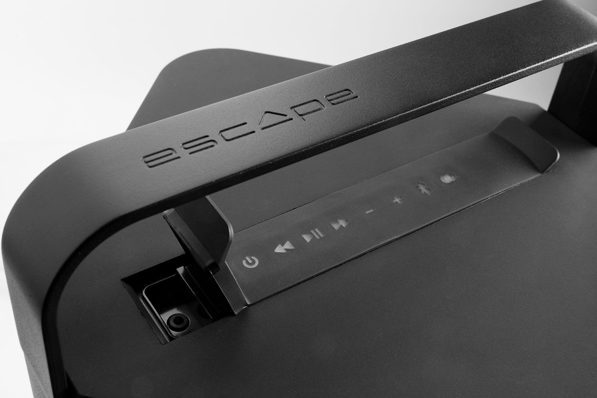 Escape audio draadloze speaker P9 zwart