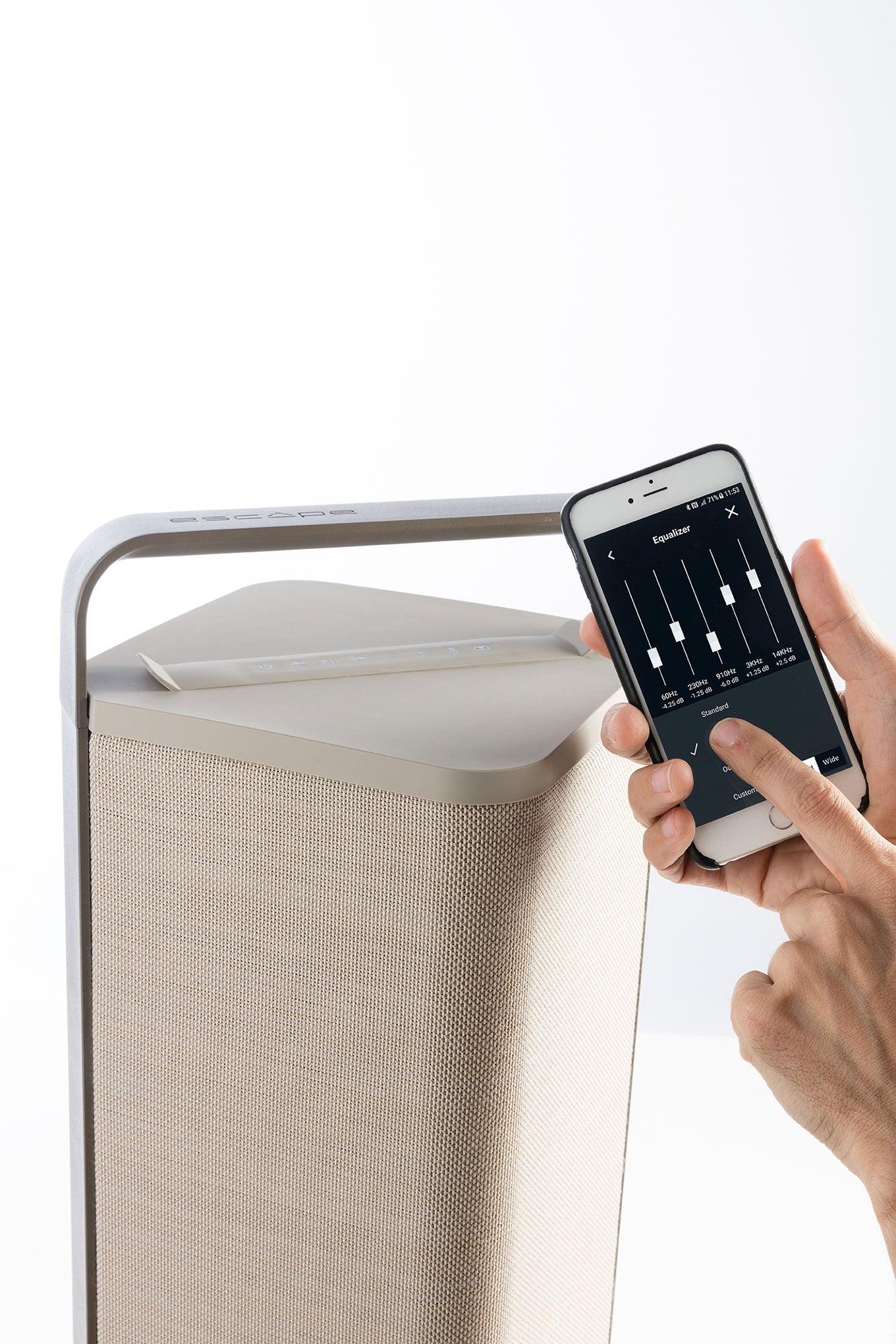 Escape audio draadloze speaker P9 tan