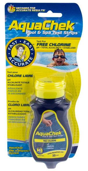 Aquachek pool & spa test strips