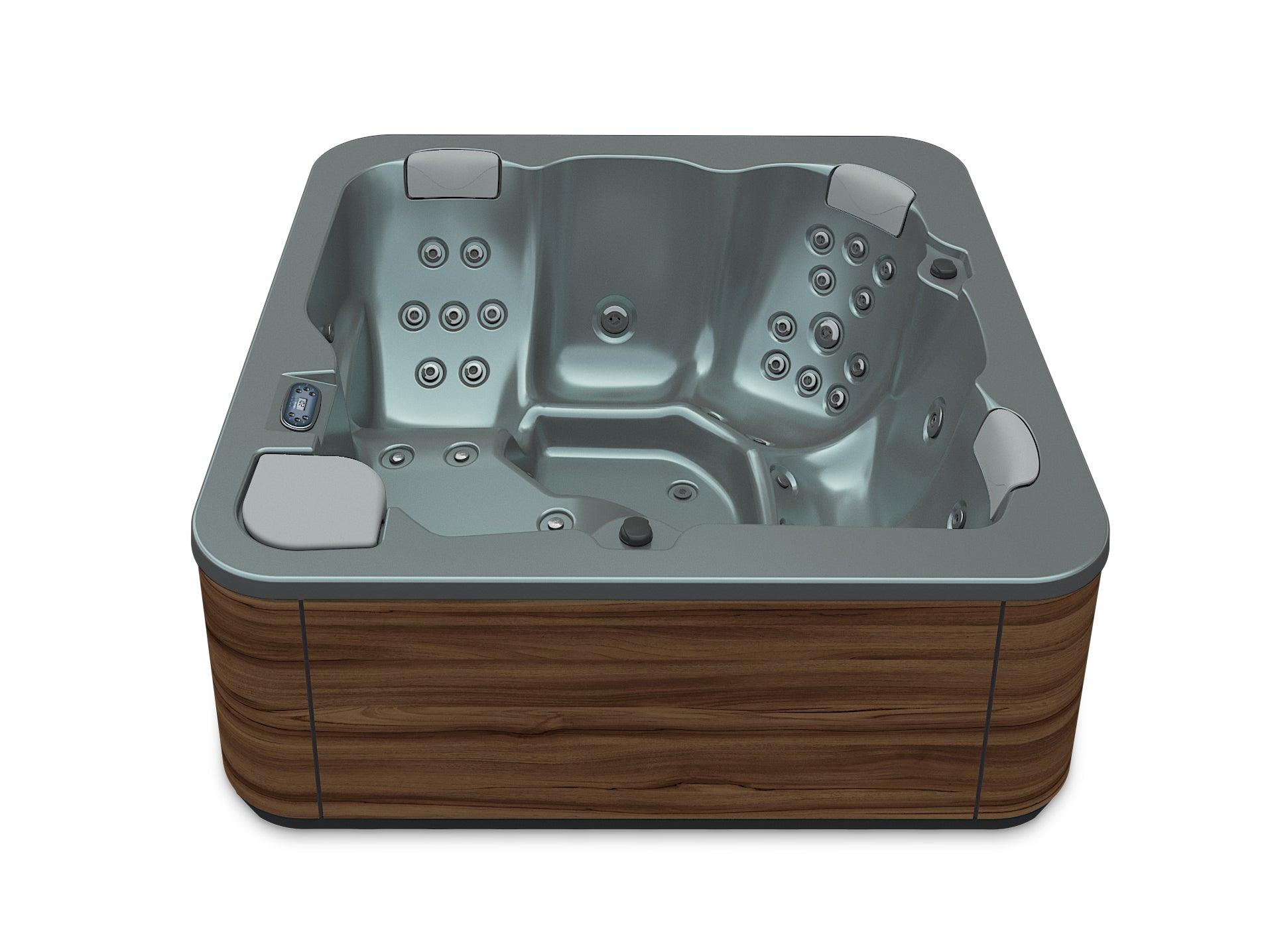 Aquavia spa aqualife 5 valnut silver
