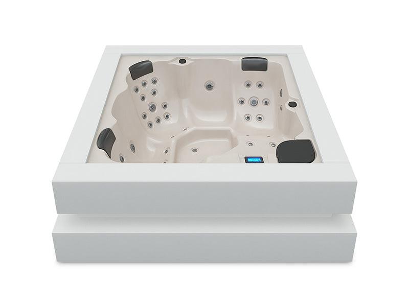 Aquavia spa cube ergo alba solid surface