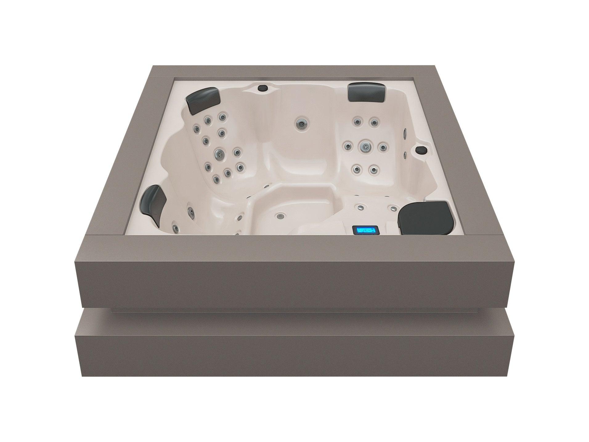 Aquavia spa cube ergo grey storm alba