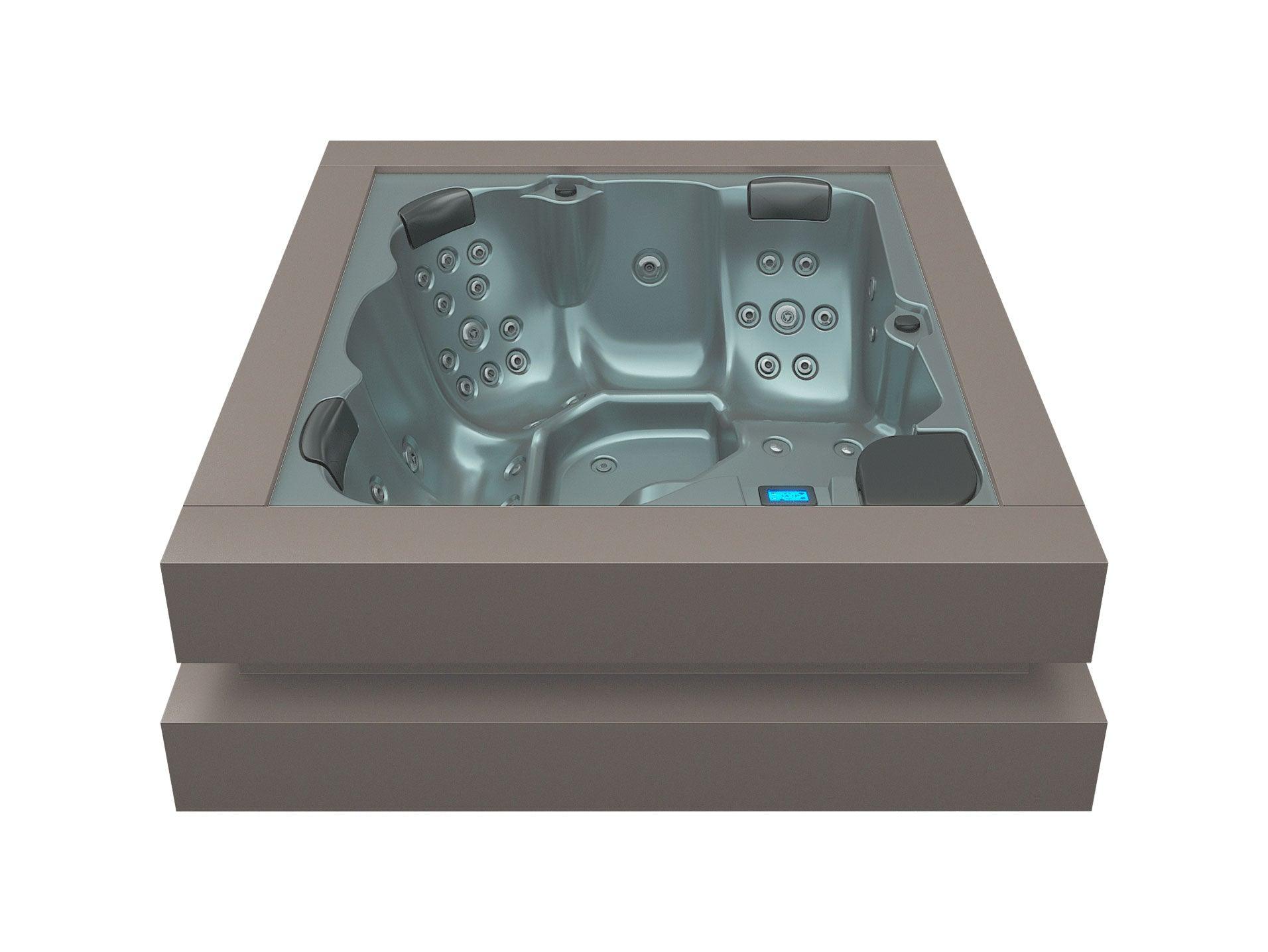 Aquavia spa cube ergo grey storm silver