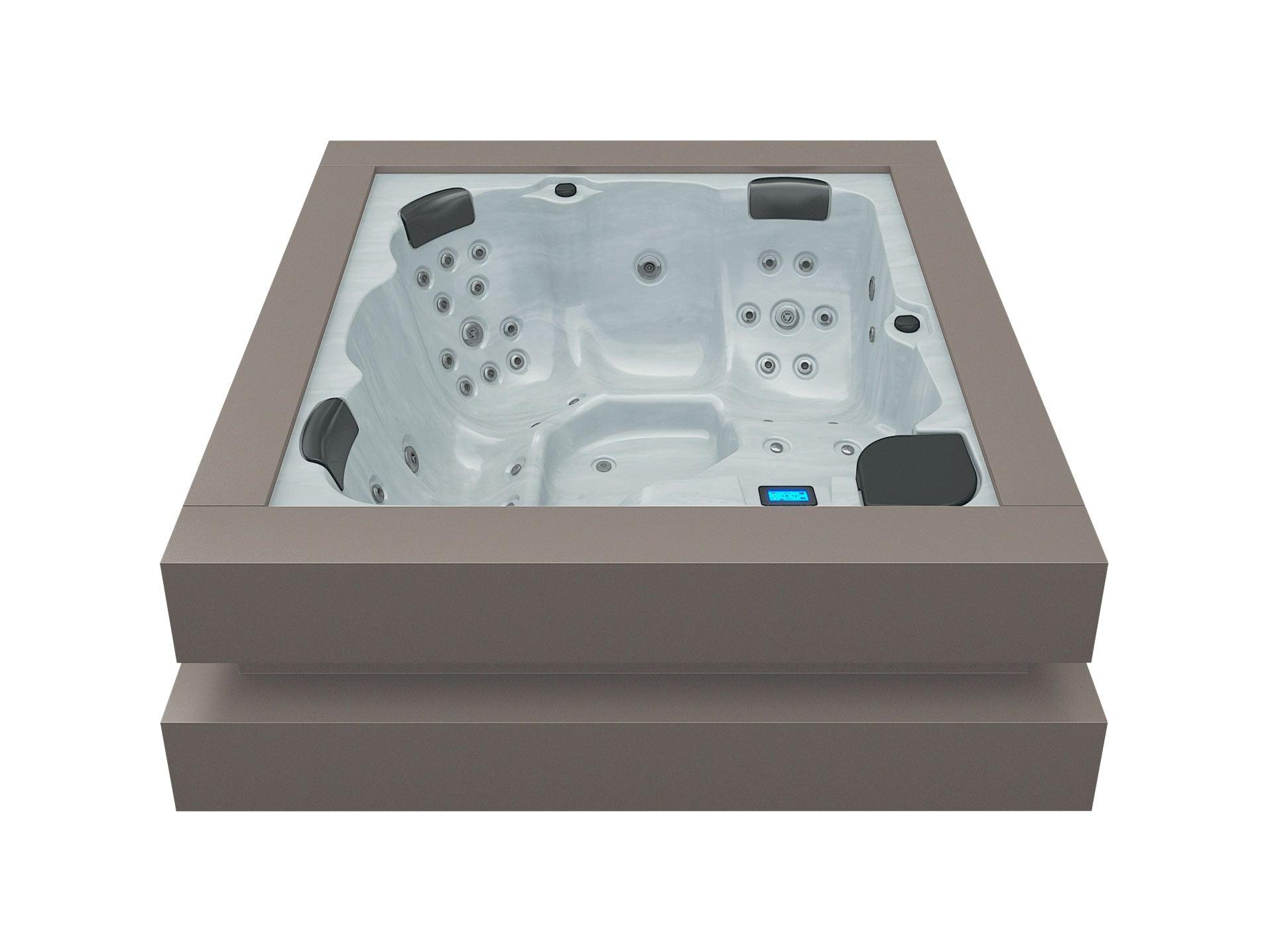 Aquavia spa cube ergo grey storm sterling
