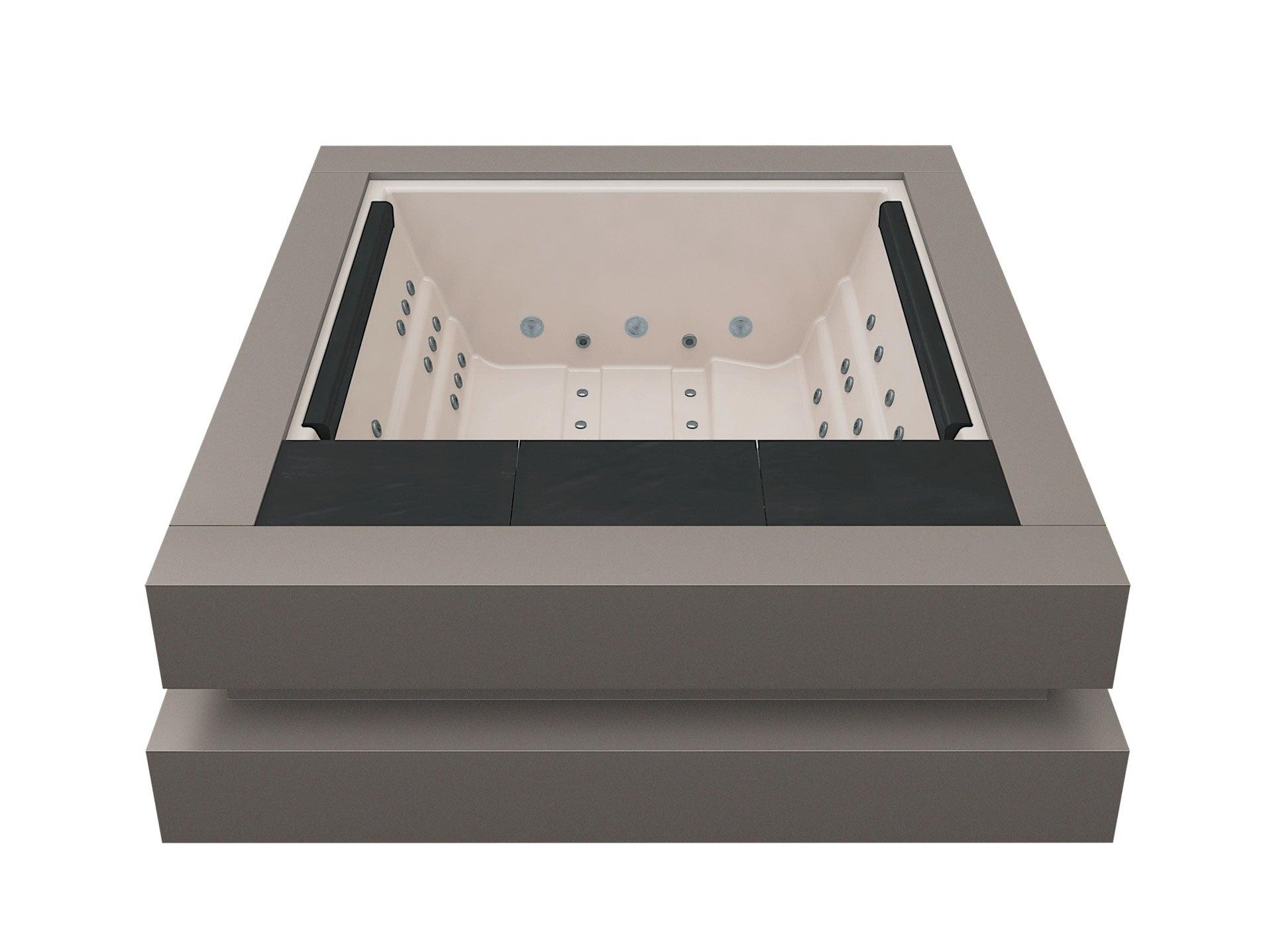 Aquavia spa cube grey storm alba