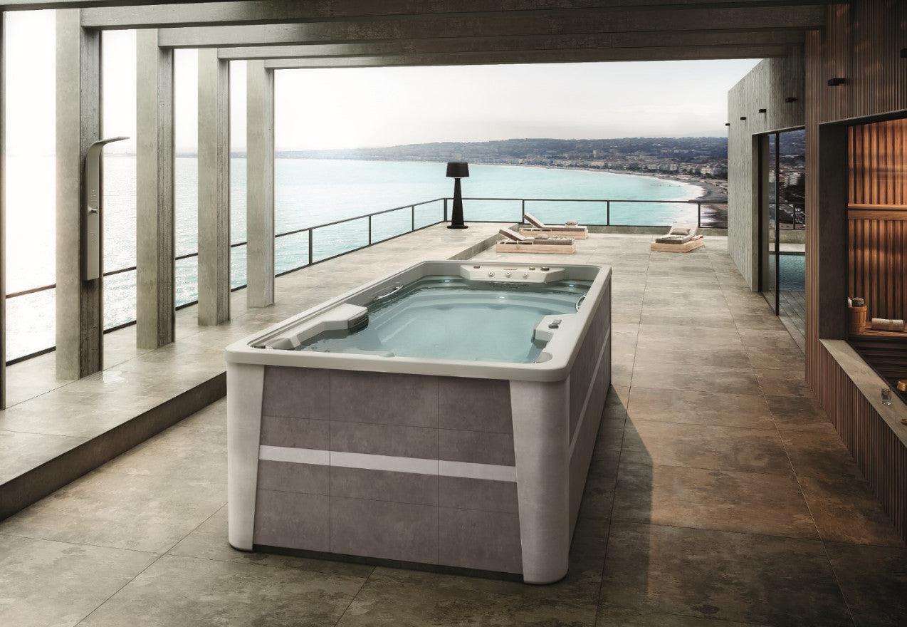 Aquavia swim spa amazon buiten