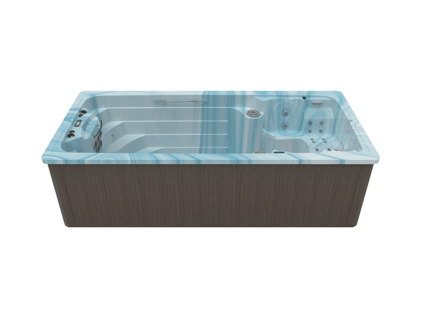 Aquavia swim spa amazon blue-marble-synthetic-grey