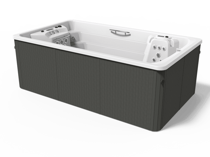 Aquavia swim spa compact pool white